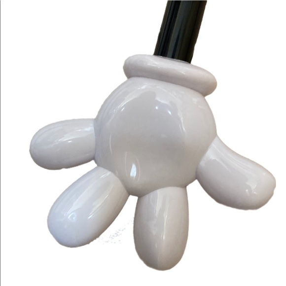Disney Parks Mickey Mouse Umbrella Ears Glove Polka  Dot Minnie Attractions - Picture 3 of 7